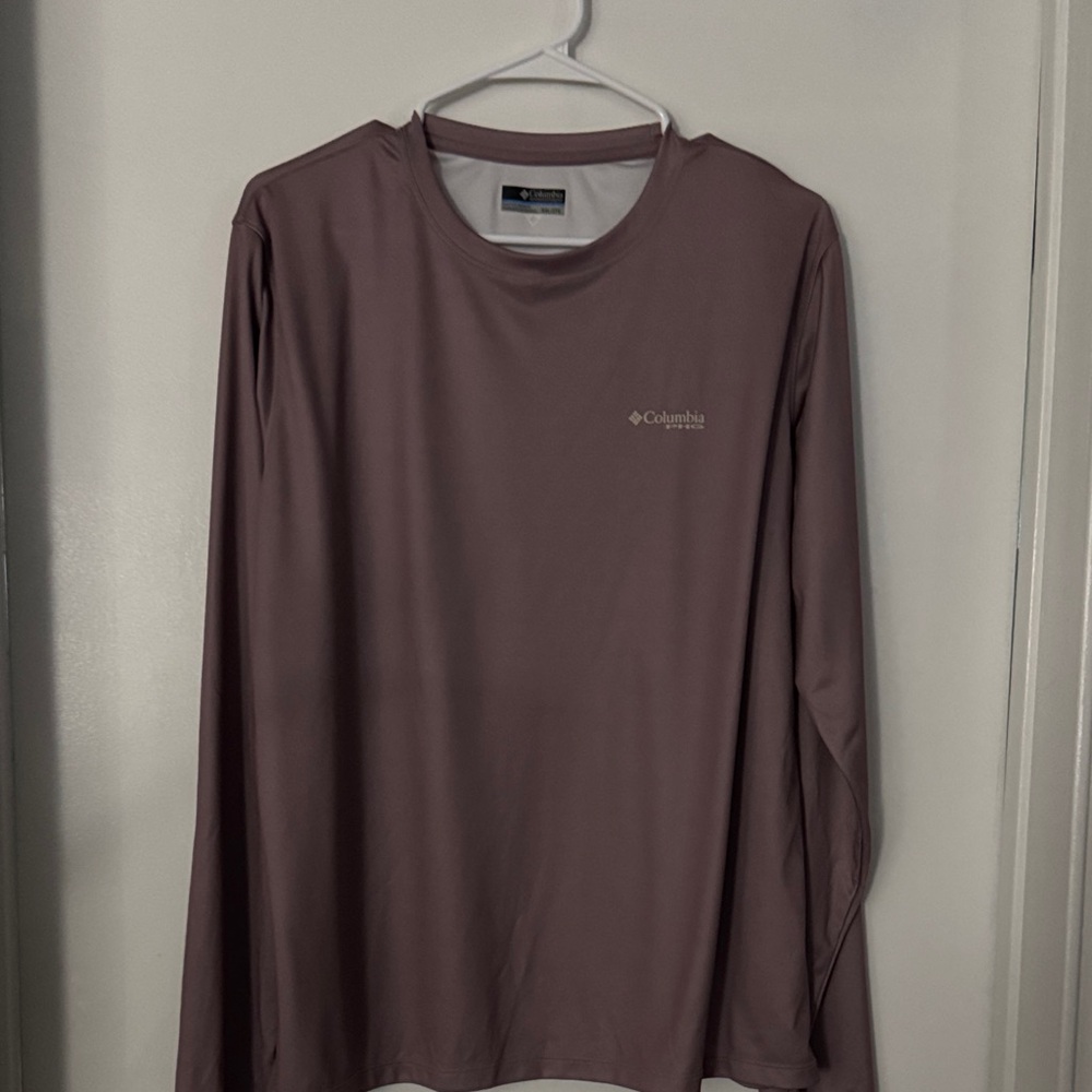 Columbia Men's Long Sleeve Shirt - Mauve